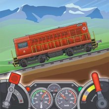 Train Simulator: поезд игра 2D