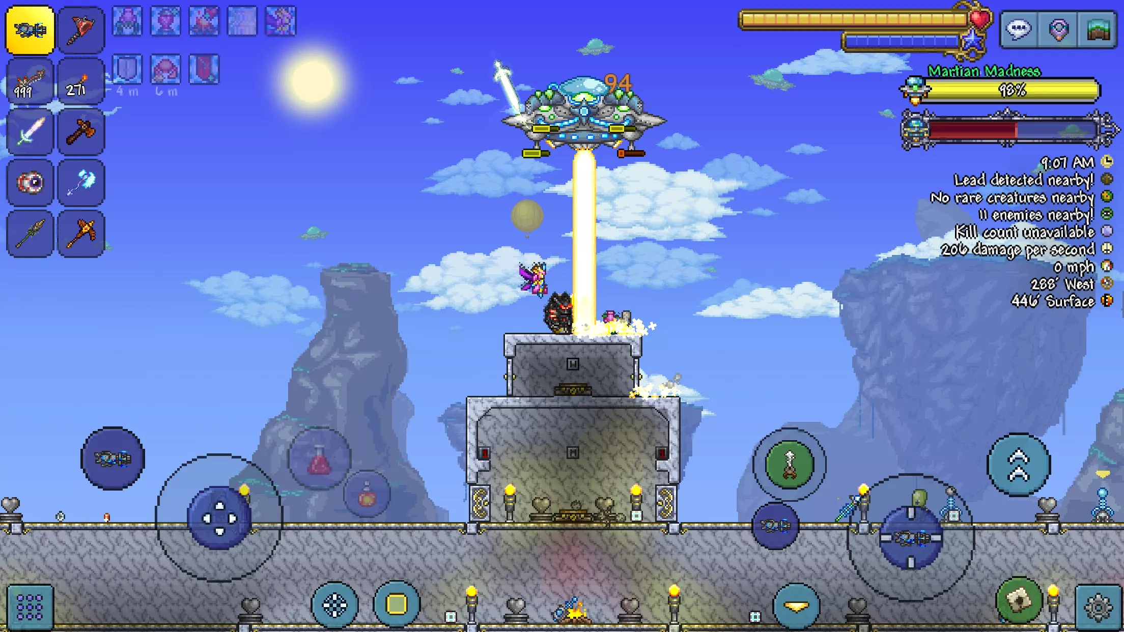 Download Terraria MOD APK v1.4.4.9.5 (Immortality, High Damage)