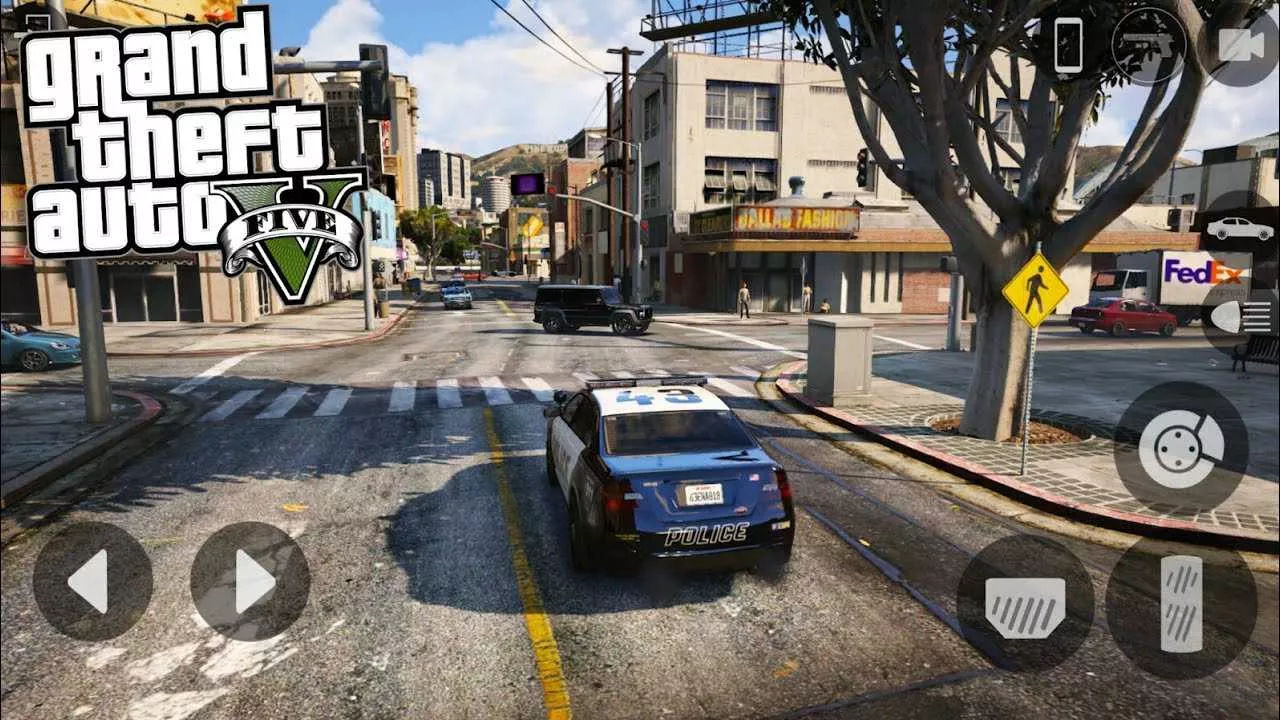 Download GTA 5 - Grand Theft Auto V MOD APK 1.08 for Android