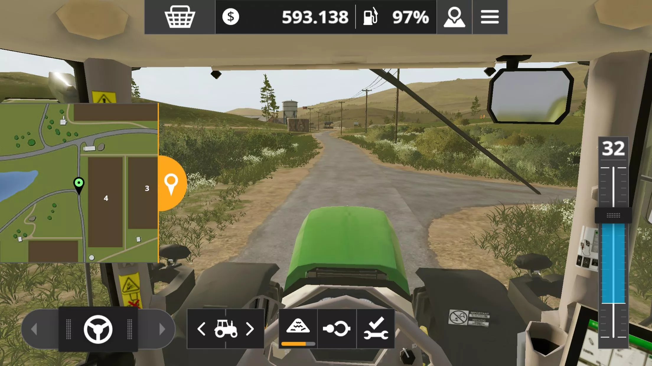 Скачать Farming Simulator 20 v0.0.0.90 Мод APK (Много денег)