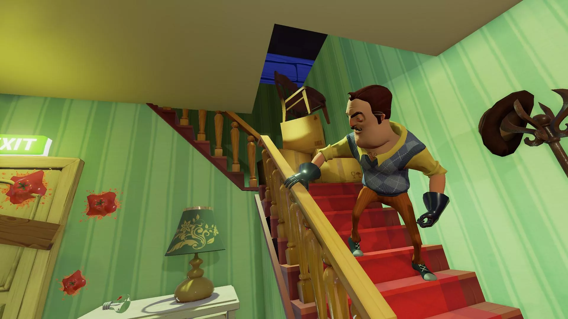 Hello Neighbor v2.3.8 Мод APK (Открыты все акты, полная версия)