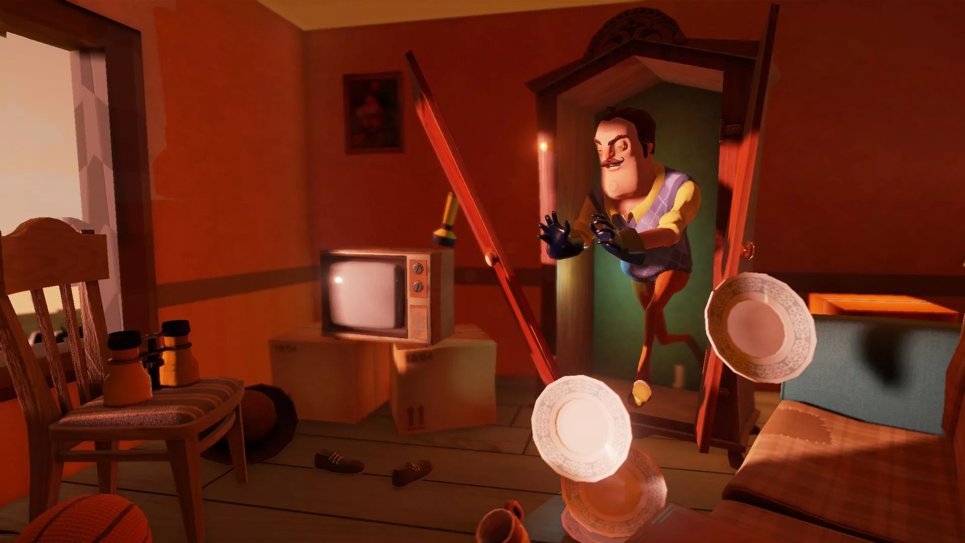 Hello Neighbor v2.3.8 Мод APK (Открыты все акты, полная версия)