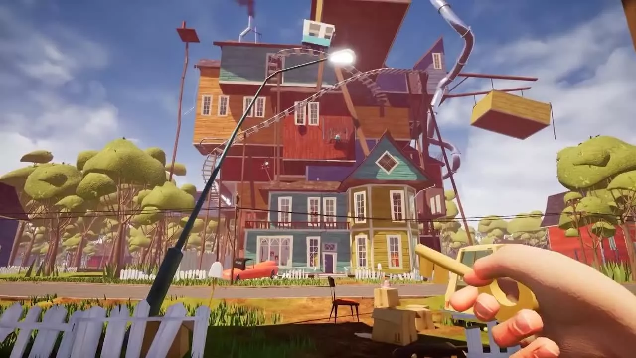 Hello Neighbor v2.3.8 Мод APK (Открыты все акты, полная версия)