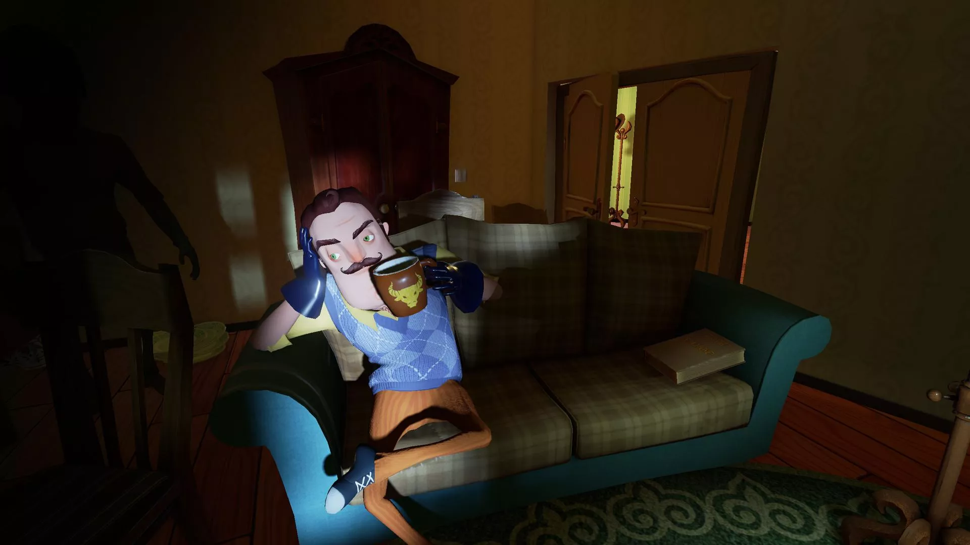 Hello Neighbor v2.3.8 Мод APK (Открыты все акты, полная версия)