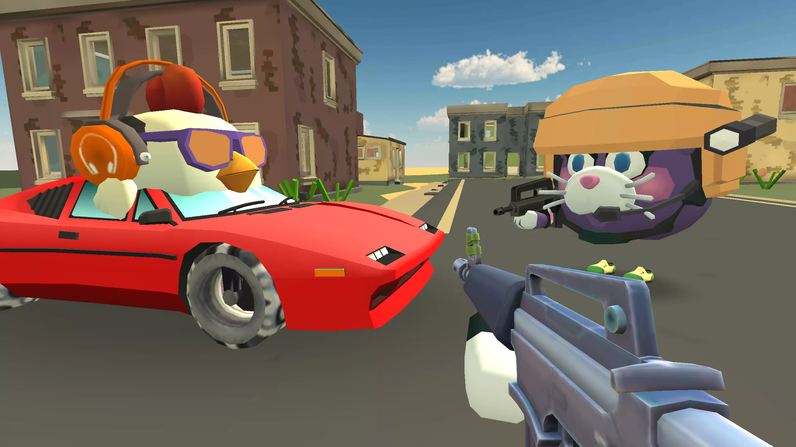 Скачать Chicken Gun v4.1.0 Мод APK (Много денег)