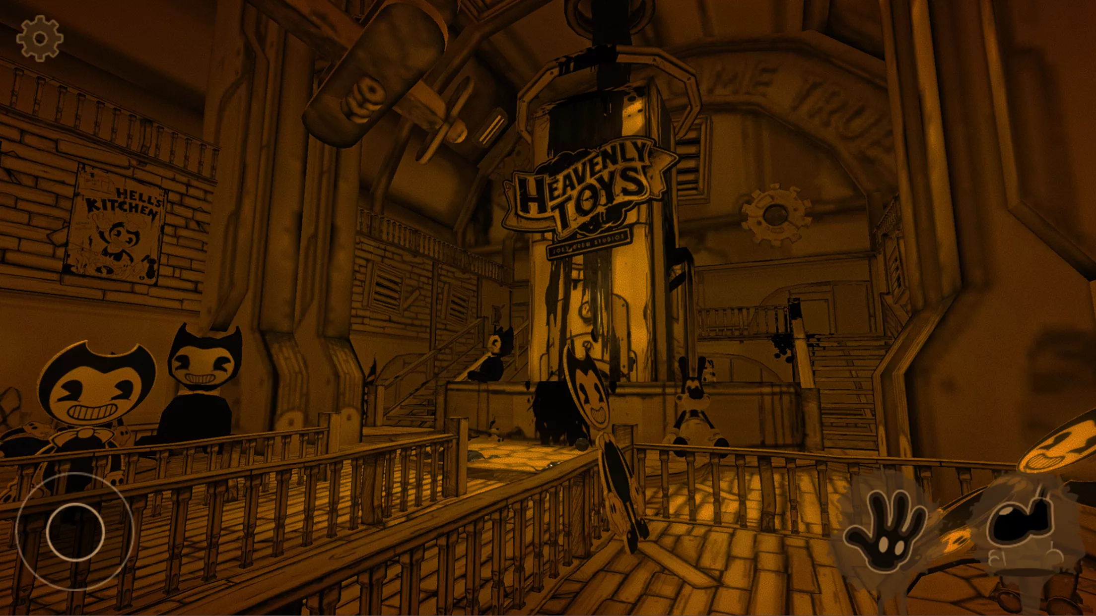 Скачать Bendy and the Ink Machine v840 APK на андроид бесплатно