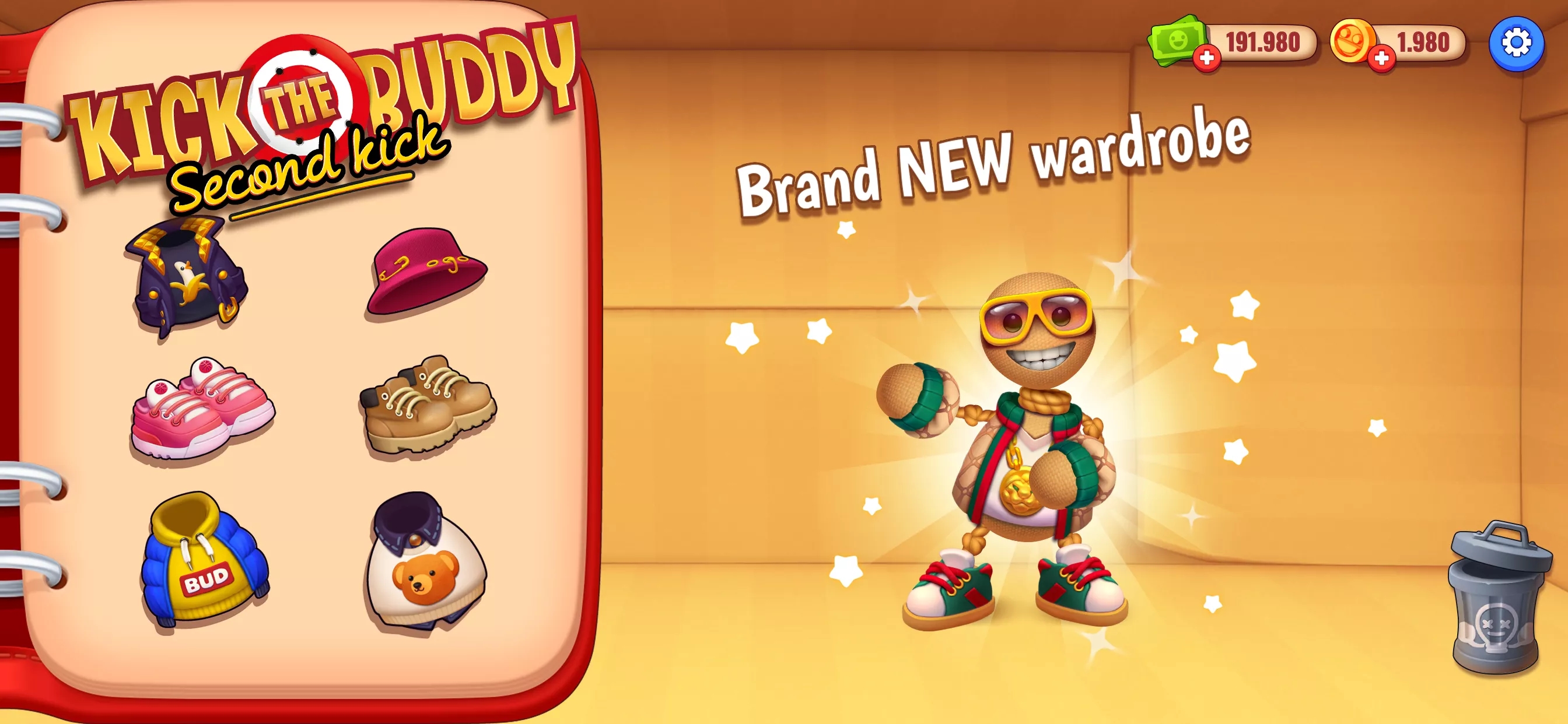 Kick the Buddy: Second Kick v1.14.1507 Мод APK (Много денег)