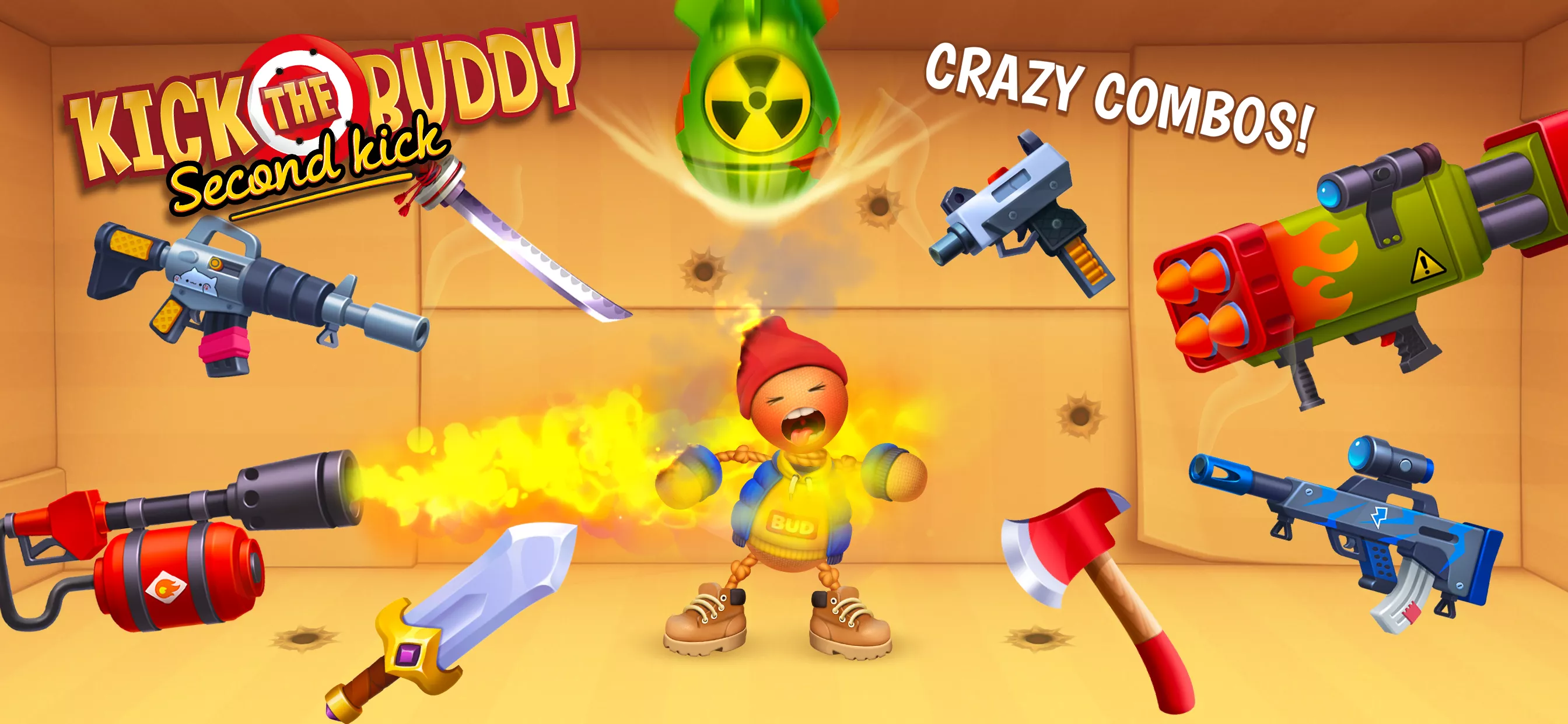 Kick the Buddy: Second Kick v1.14.1507 Мод APK (Много денег)