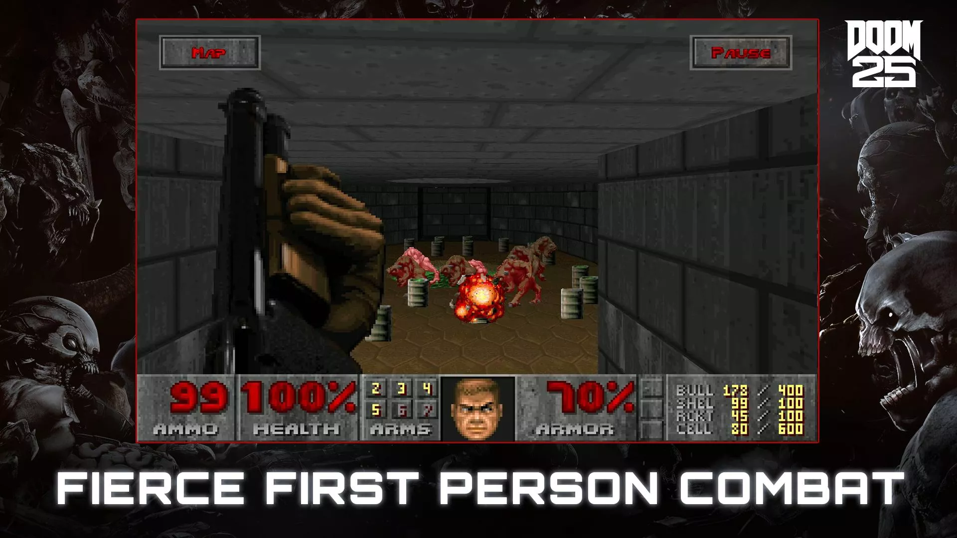 Скачать DOOM v1.0.11 APK (Встроенный кэш) на андроид бесплатно