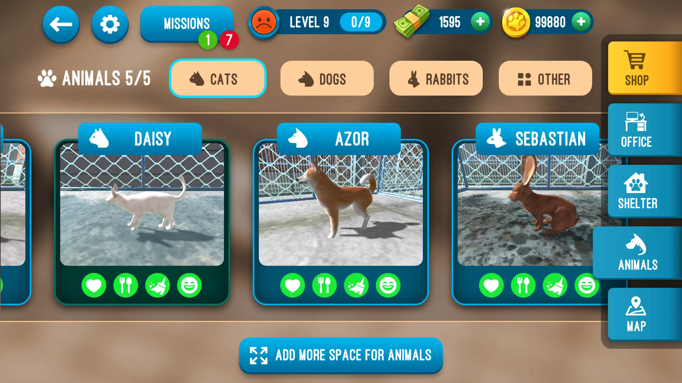 Скачать Animal Shelter Simulator v1.366 Мод APK (Много денег)