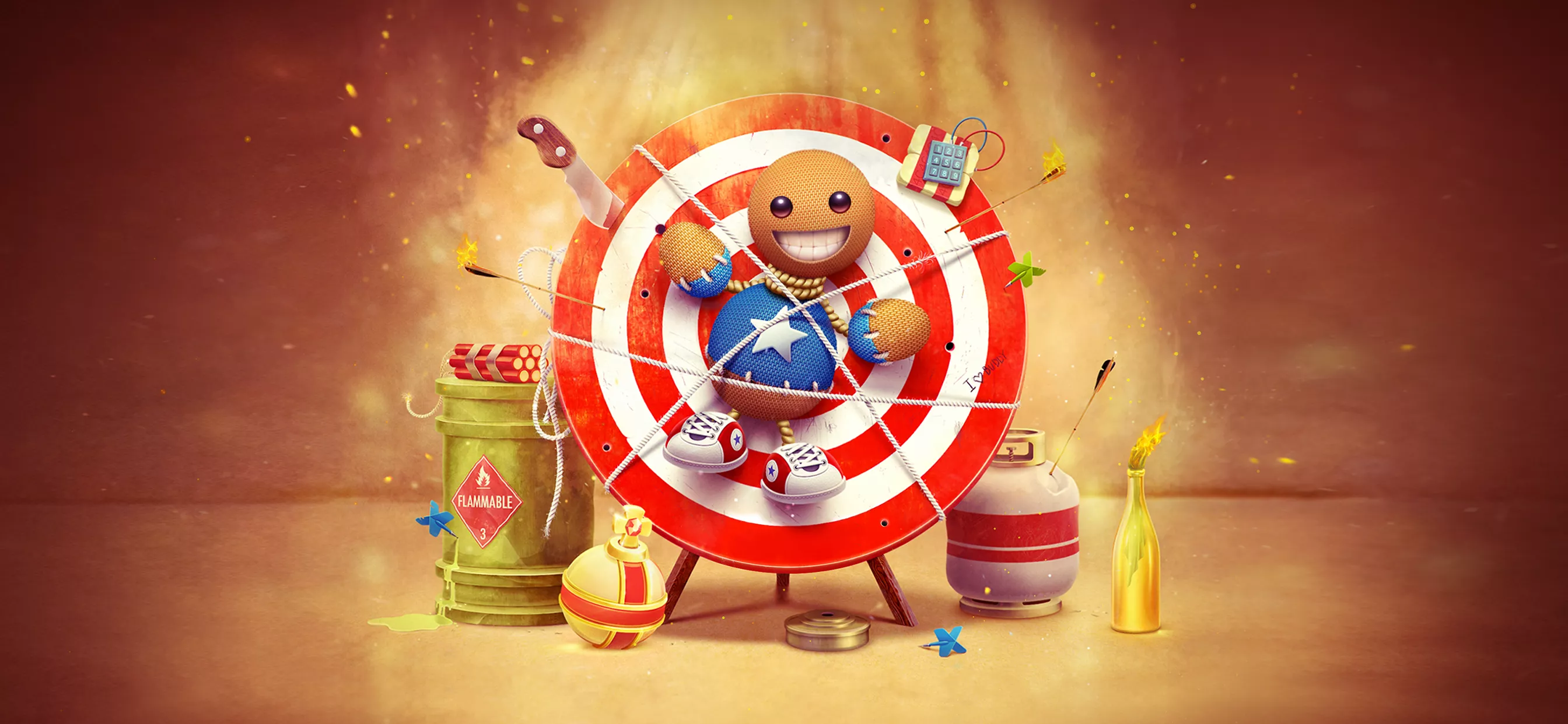 Скачать Kick the Buddy v2.6.3 Мод APK (Много денег) на андроид