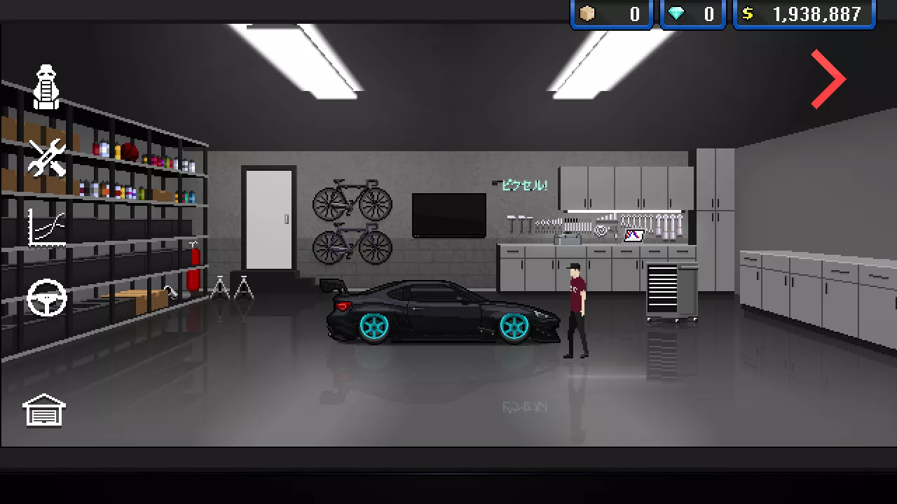 Скачать Pixel Car Racer v1.2.5 Мод APK (Много денег)