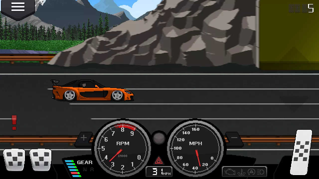 Скачать Pixel Car Racer v1.2.5 Мод APK (Много денег)