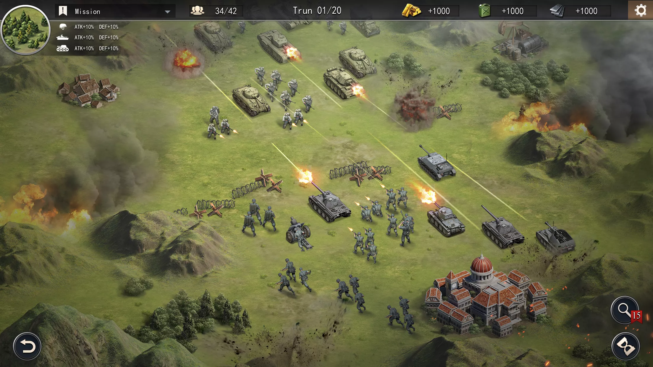 World War 2: Strategy Games v787 MOD APK (Unlimited Money/Medals) Download