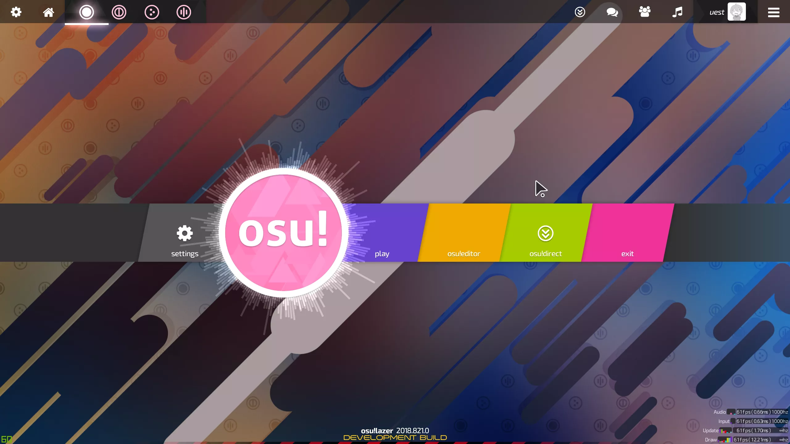 Скачать osu!Lazer v2023.1026.0 APK на андроид бесплатно