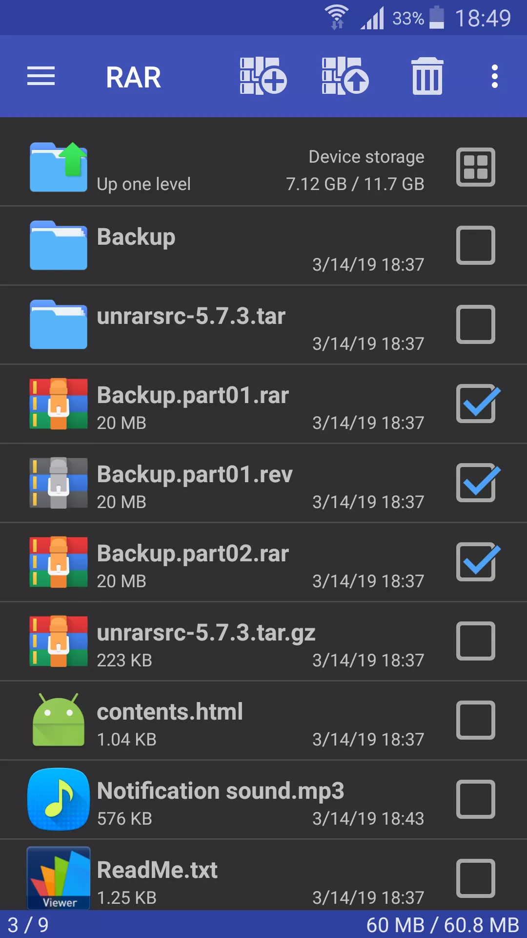 Скачать Архиватор RAR v2020.03.28 Мод APK (Pro, все открыто)