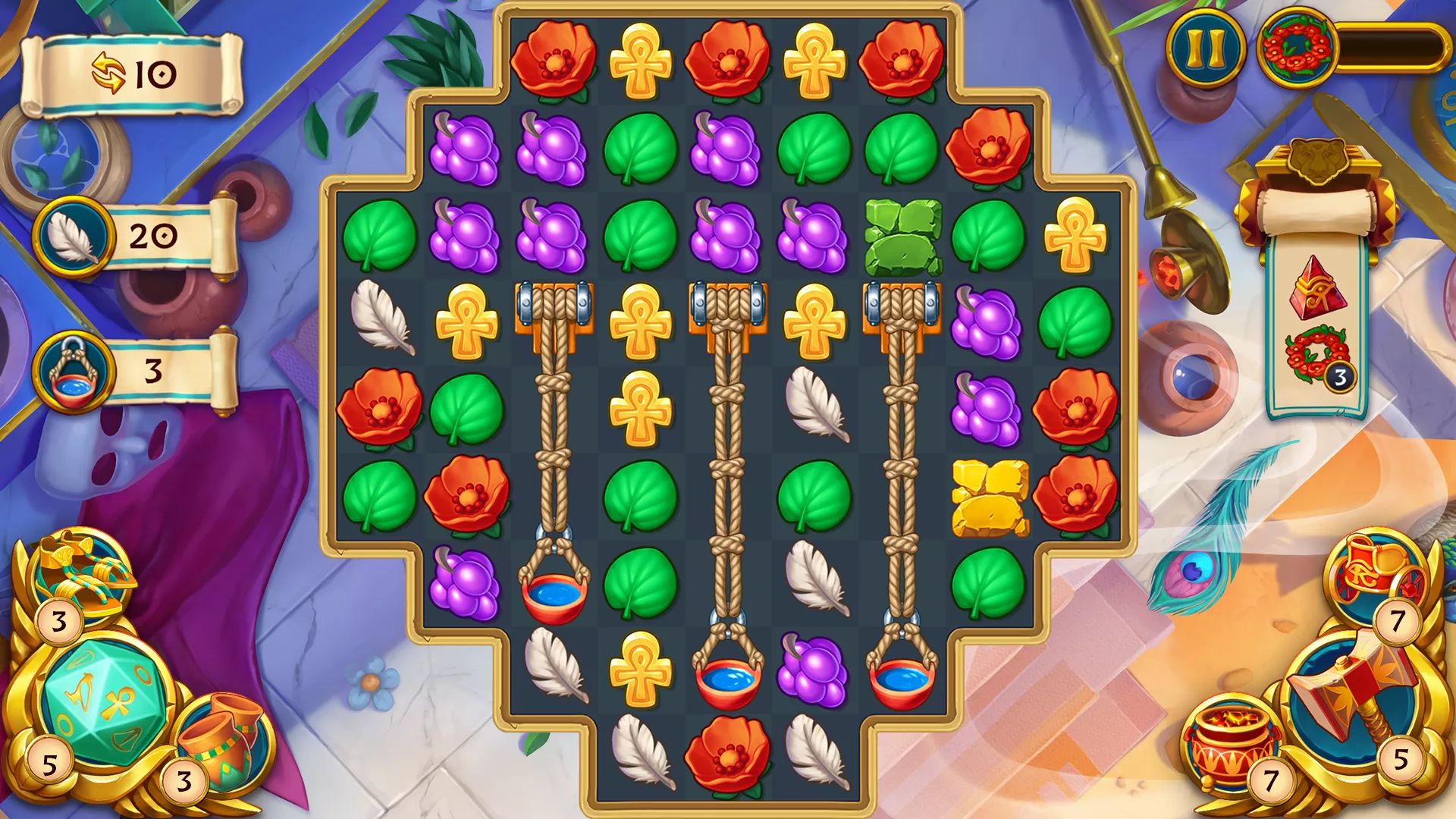 Скачать Jewels of Egypt v1.45.4500 Мод APK (Много денег)