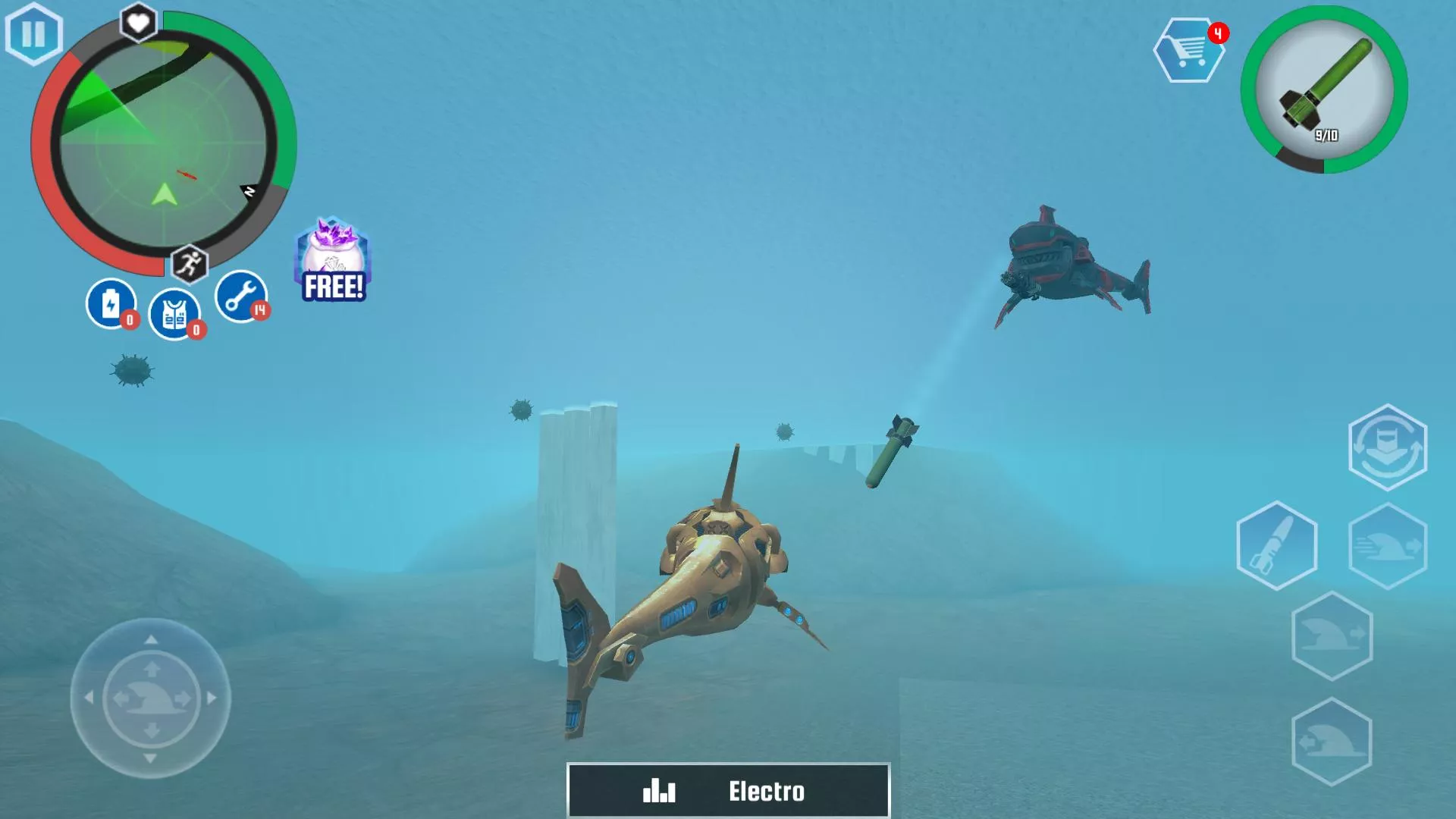 Скачать Robot Shark v3.4.0 Мод APK (Много денег)