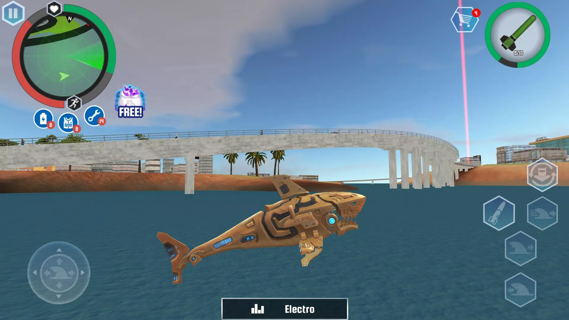 Скачать Robot Shark v3.4.0 Мод APK (Много денег)