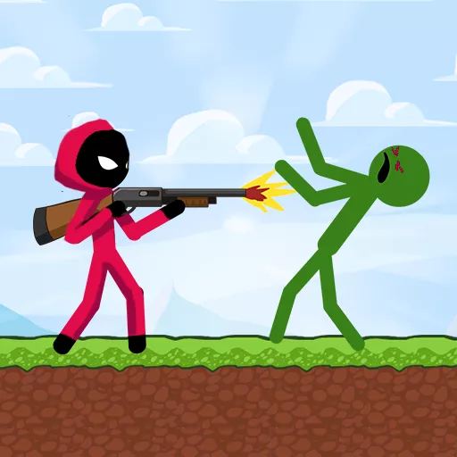 Много алмазов stickman