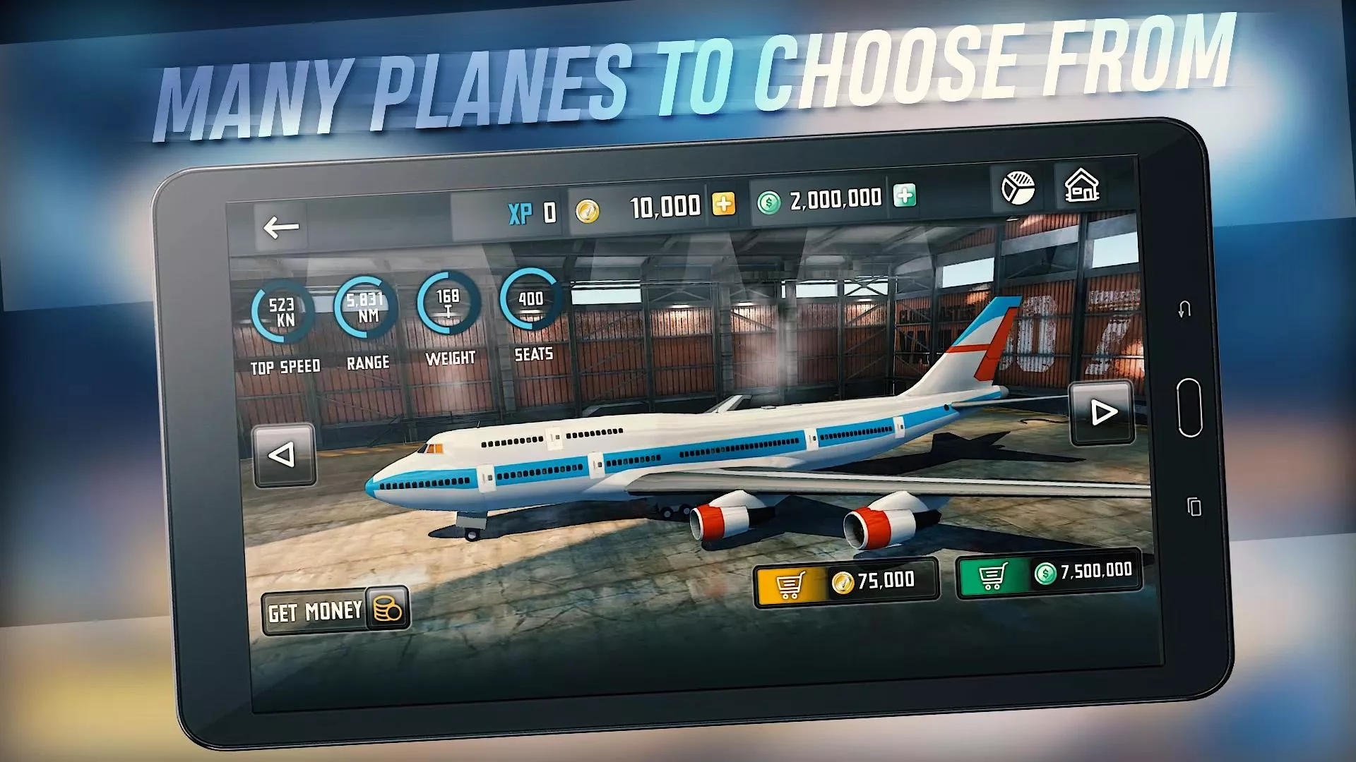 Airplane Flight Simulator v3.2.5 Мод APK (Много денег)