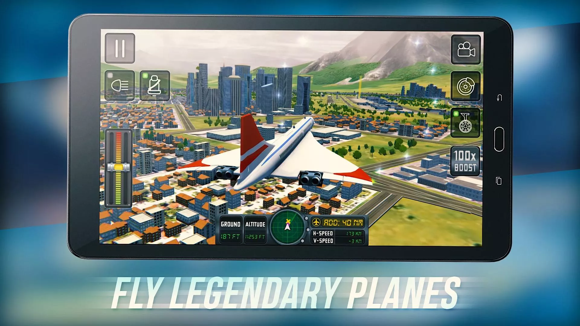 Airplane Flight Simulator v3.2.5 Мод APK (Много денег)