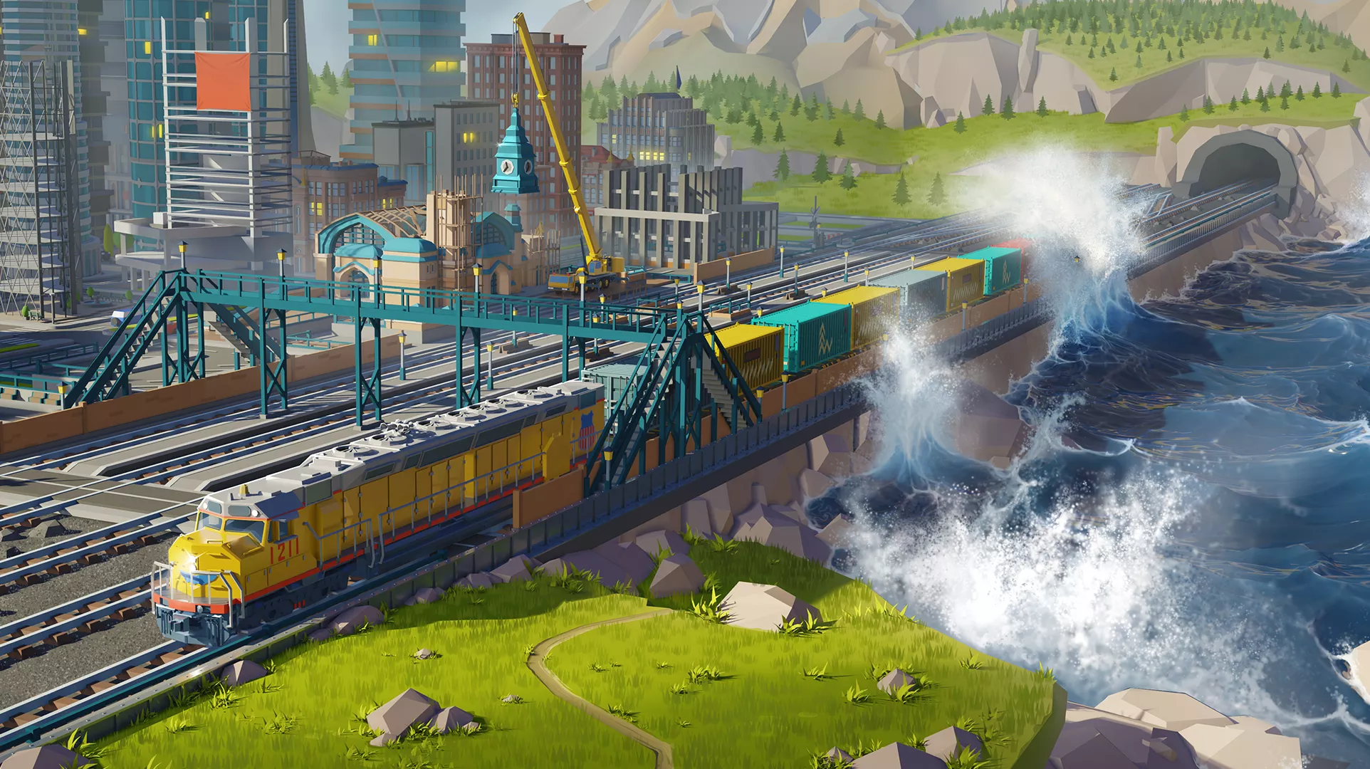 Скачать Train Station 2 v3.9.1 Мод APK (Много денег)