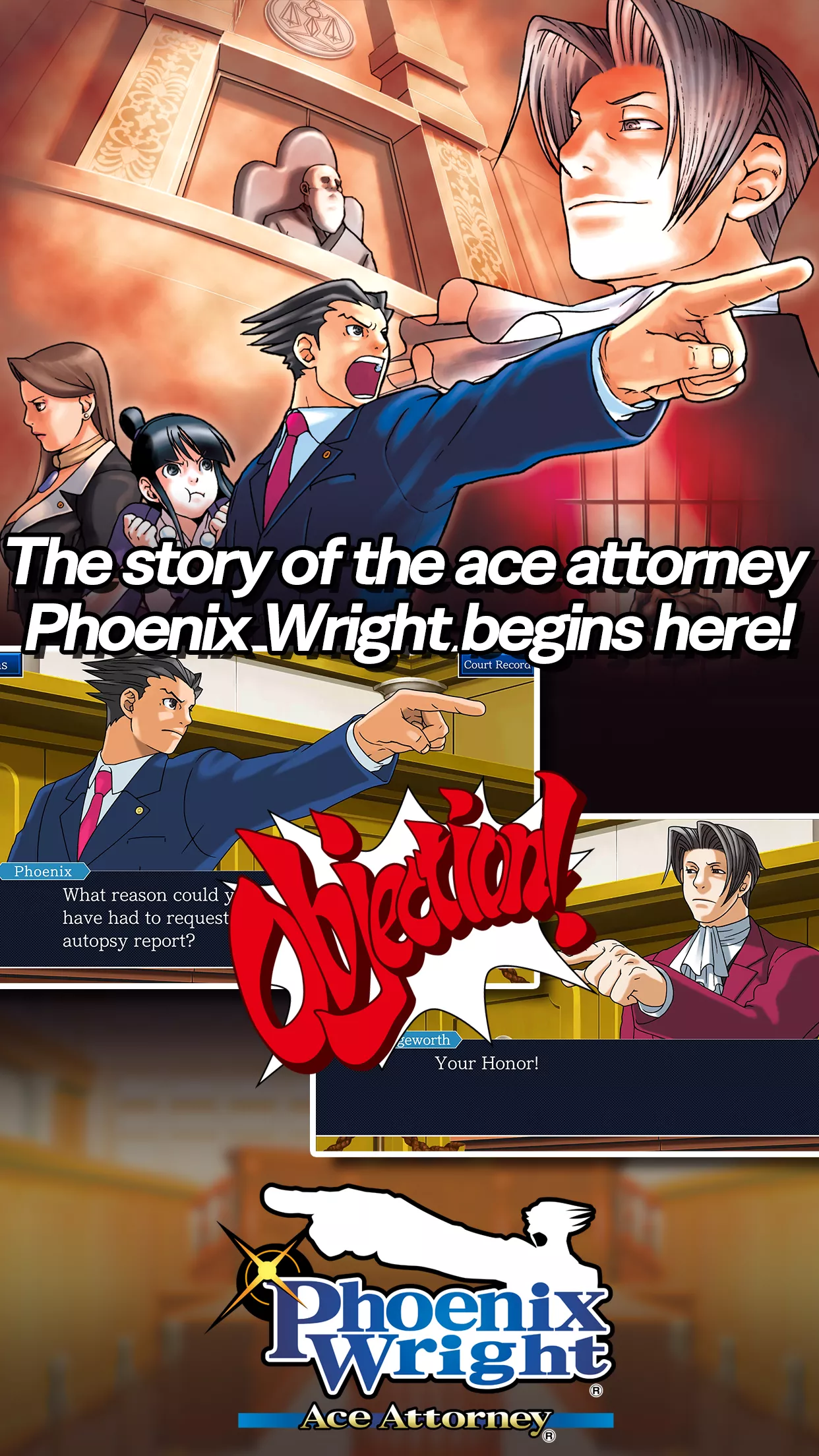 Скачать Ace Attorney Trilogy v1.00.02 APK на андроид бесплатно