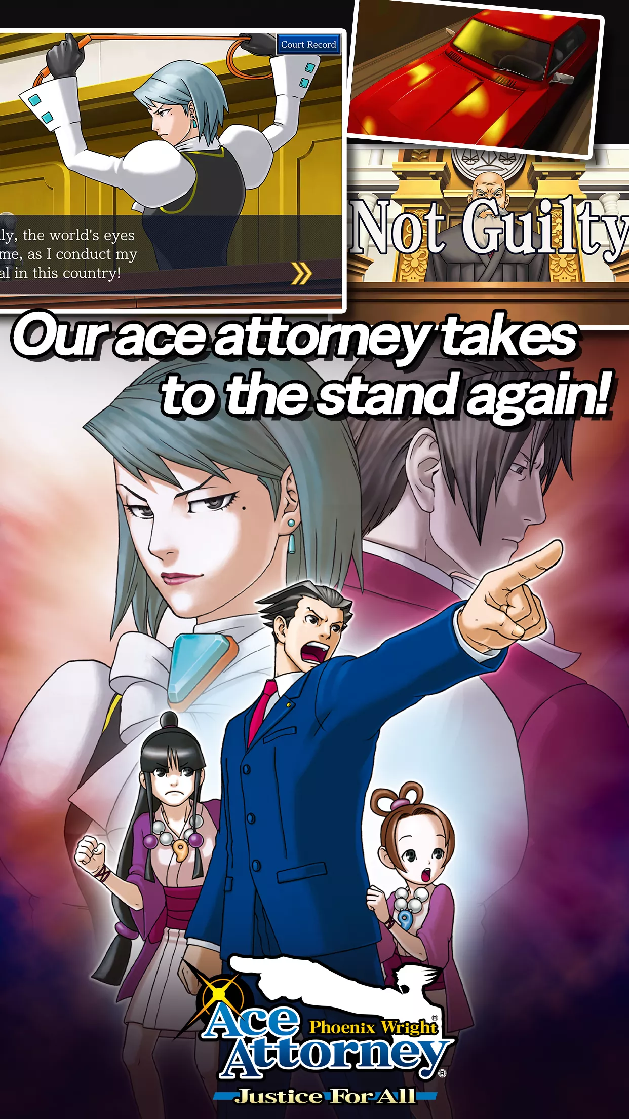 Скачать Ace Attorney Trilogy v1.00.02 APK на андроид бесплатно