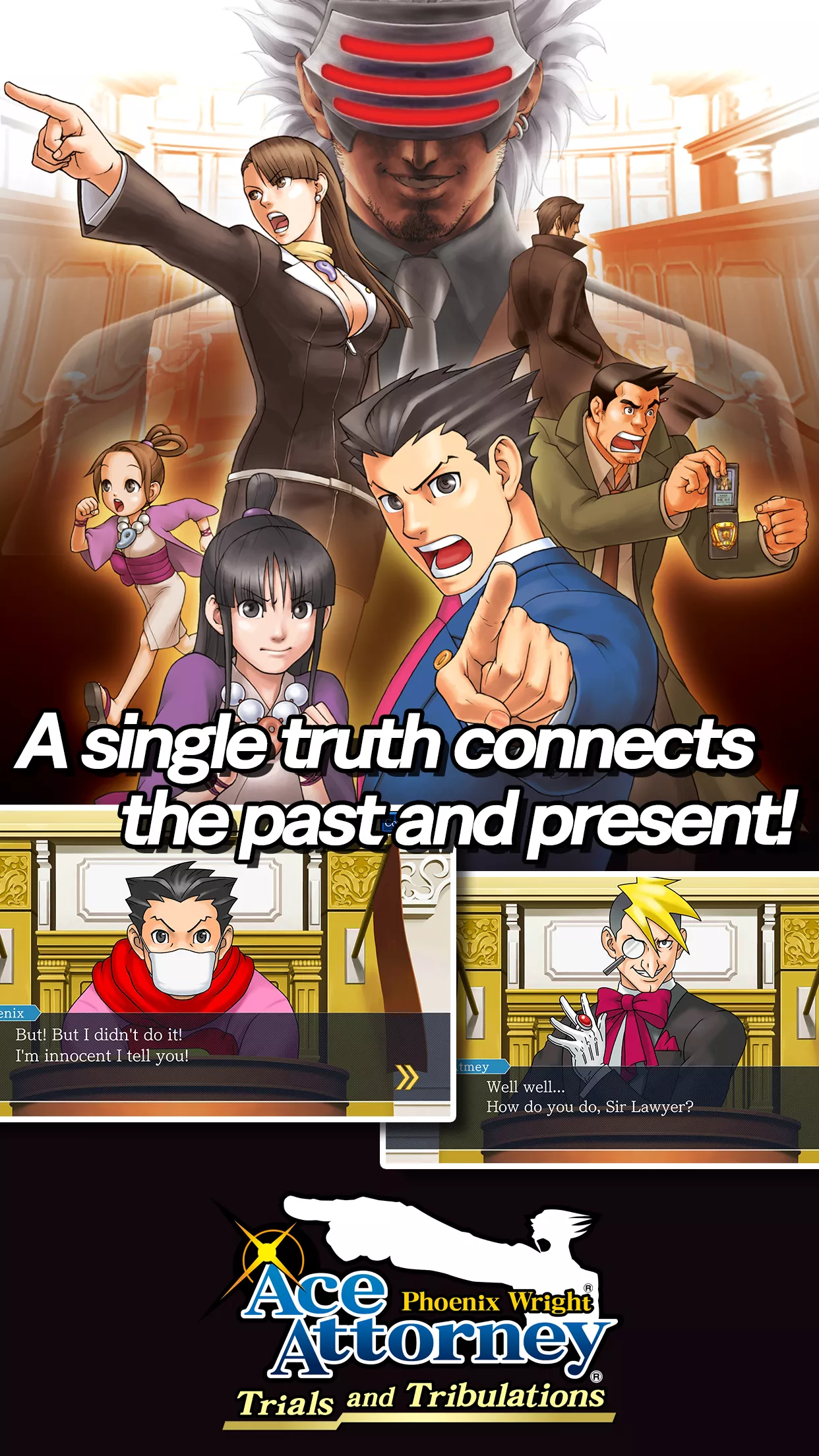 Скачать Ace Attorney Trilogy v1.00.02 APK на андроид бесплатно