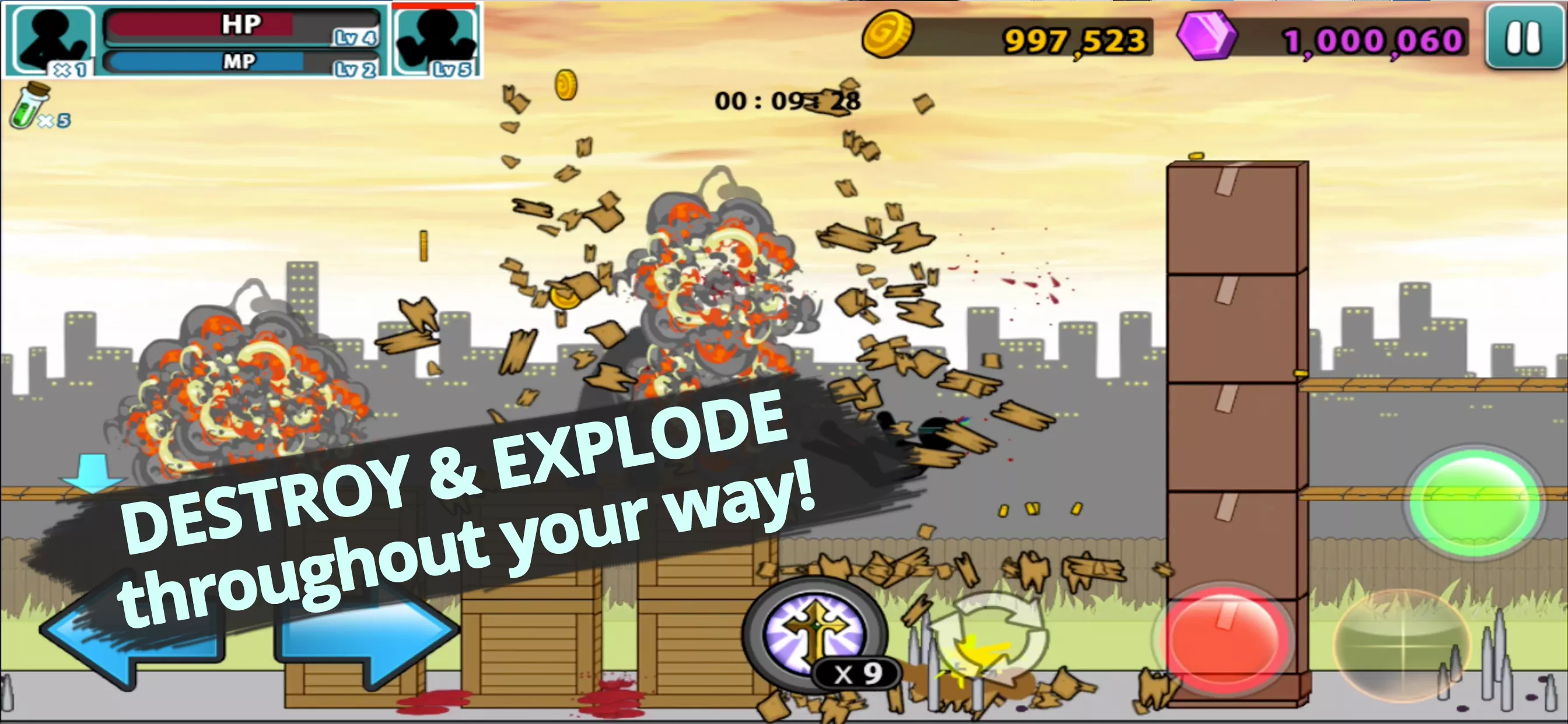 Скачать Anger of Stick 5: Zombie v1.1.87 Мод APK (Много денег)