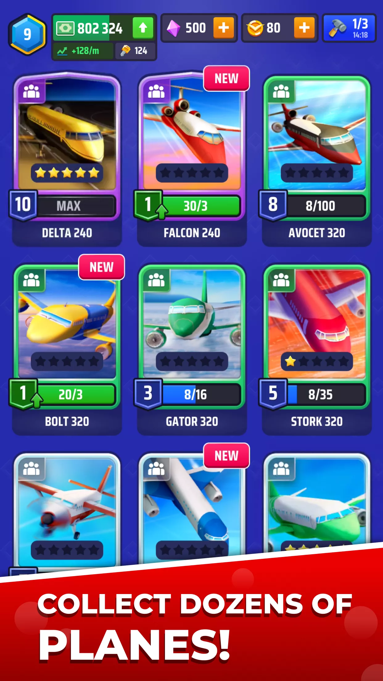 Idle Airplane Inc. Tycoon v1.35.0 Мод APK (Много денег)