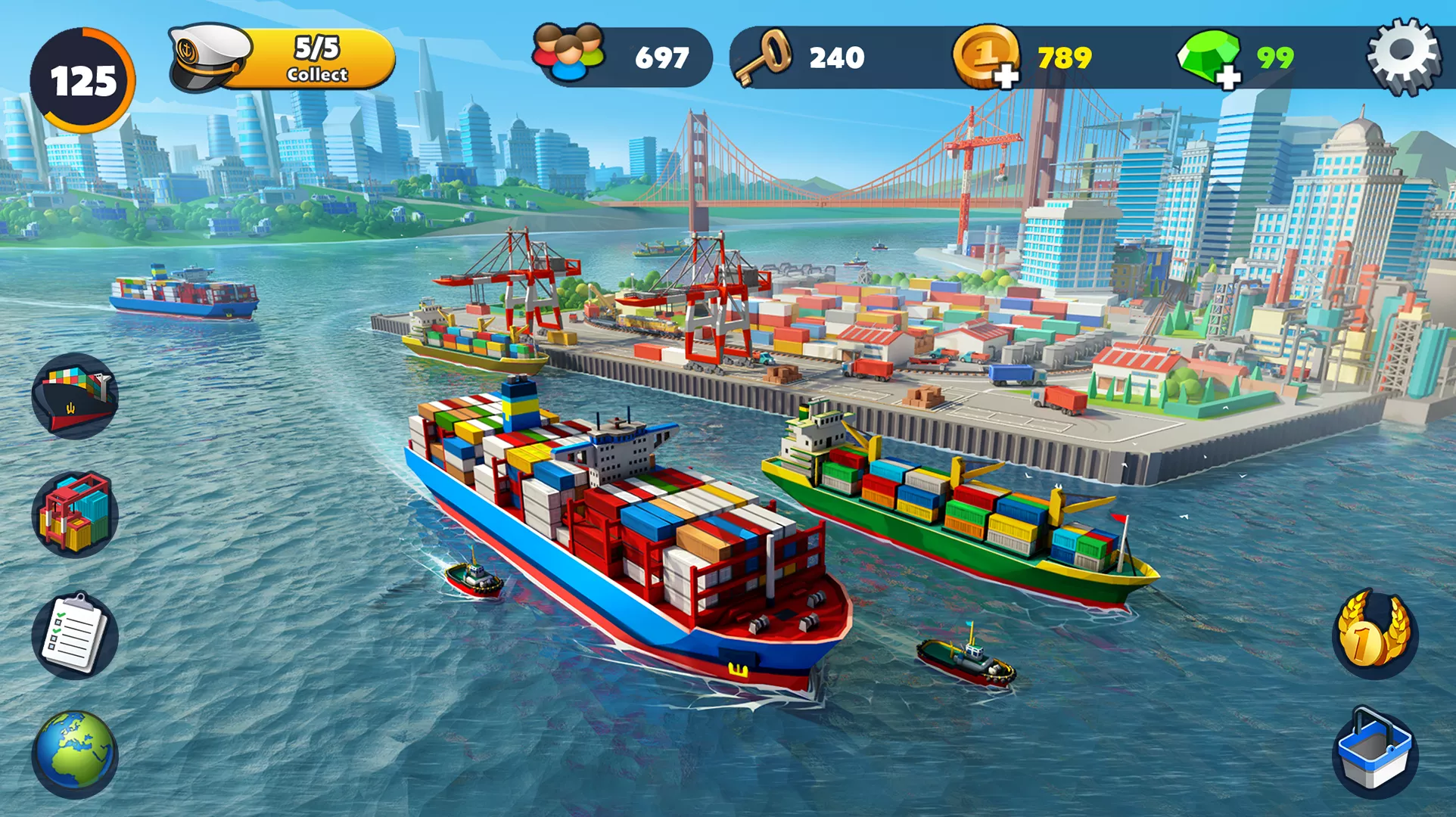 Port City: Судовой магнат v2.10.0 Мод APK (Много денег)