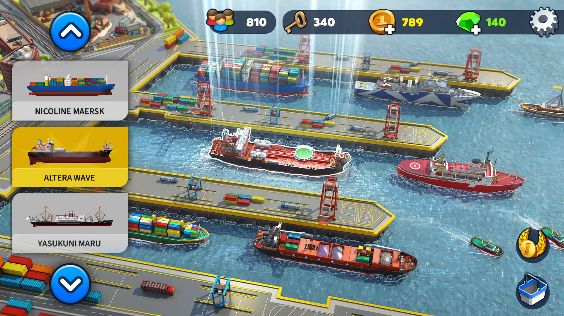 Port City: Судовой магнат v2.10.0 Мод APK (Много денег)