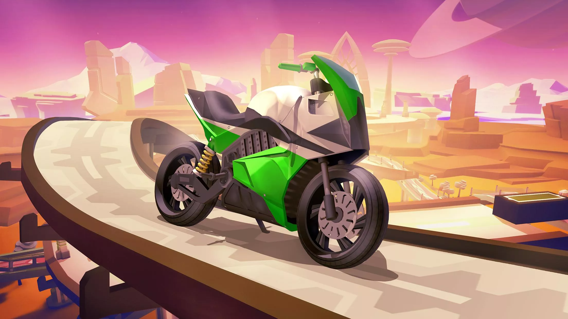 Скачать Gravity Rider Zero v1.43.17 Мод APK (Все открыто)