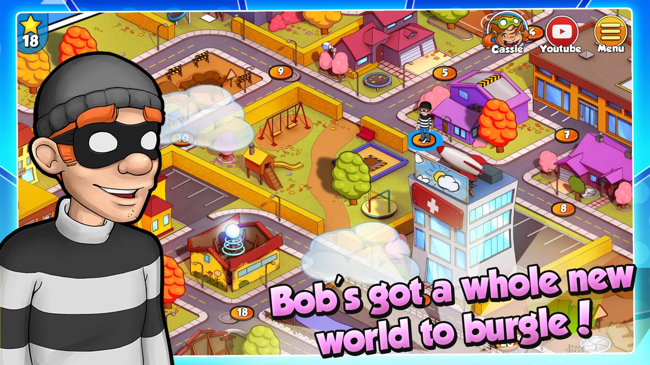 Скачать Robbery Bob 2 v1.11.0 Мод APK (Много денег)