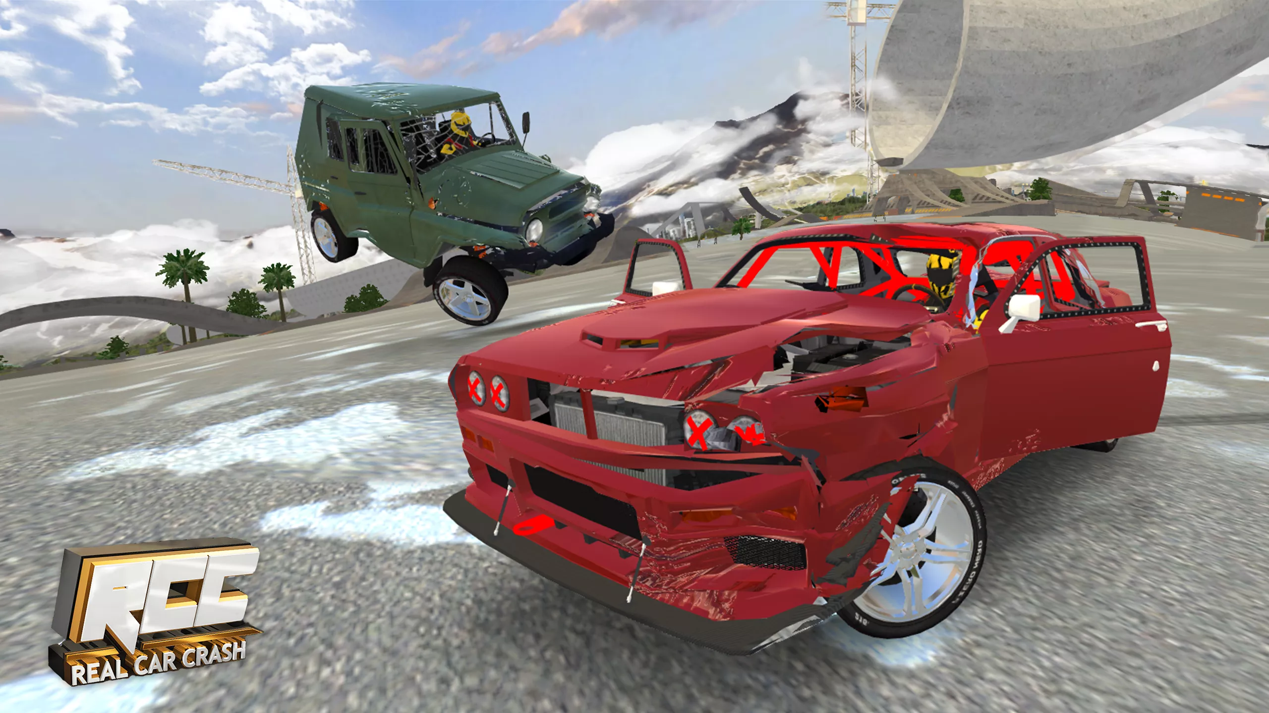 RCC: Real Car Crash Simulator v1.7.0 Мод APK (Много денег)