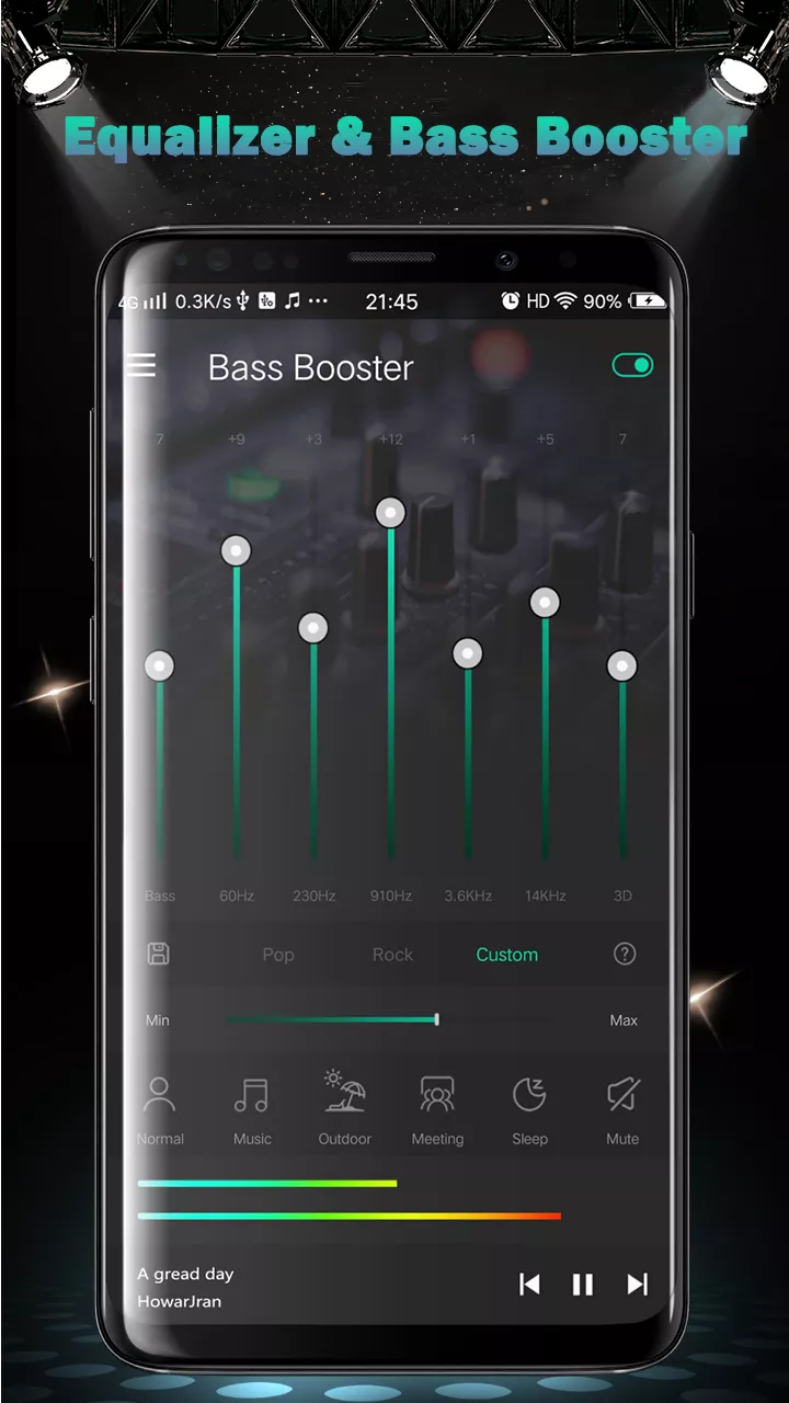 Скачать Equalizer FX Pro v2.0.0 APK на андроид бесплатно