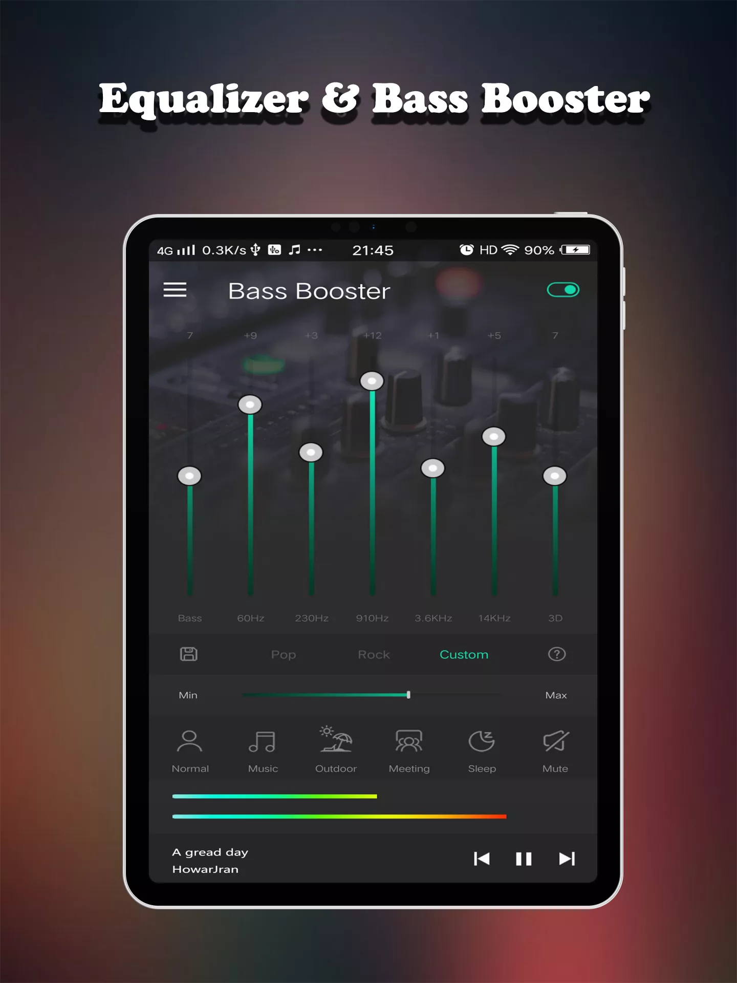 Скачать Equalizer FX Pro v2.0.0 APK на андроид бесплатно