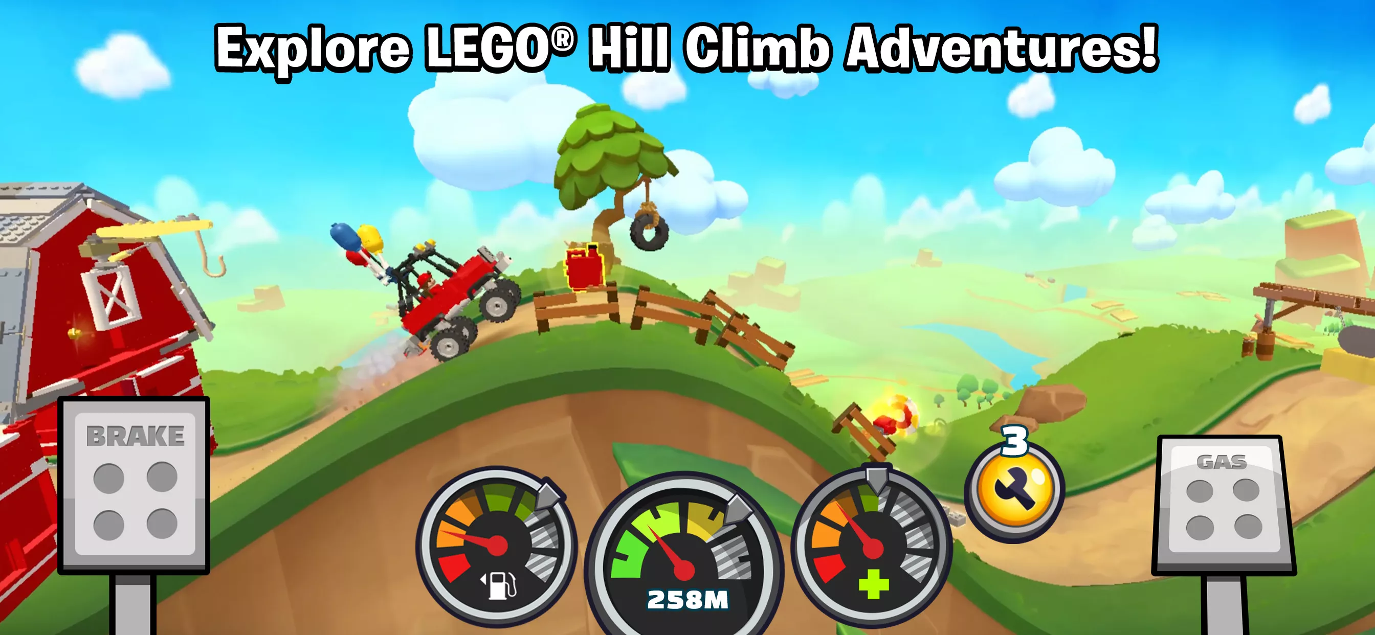 Скачать LEGO Hill Climb Adventures v1.0.3 APK (Мод меню)