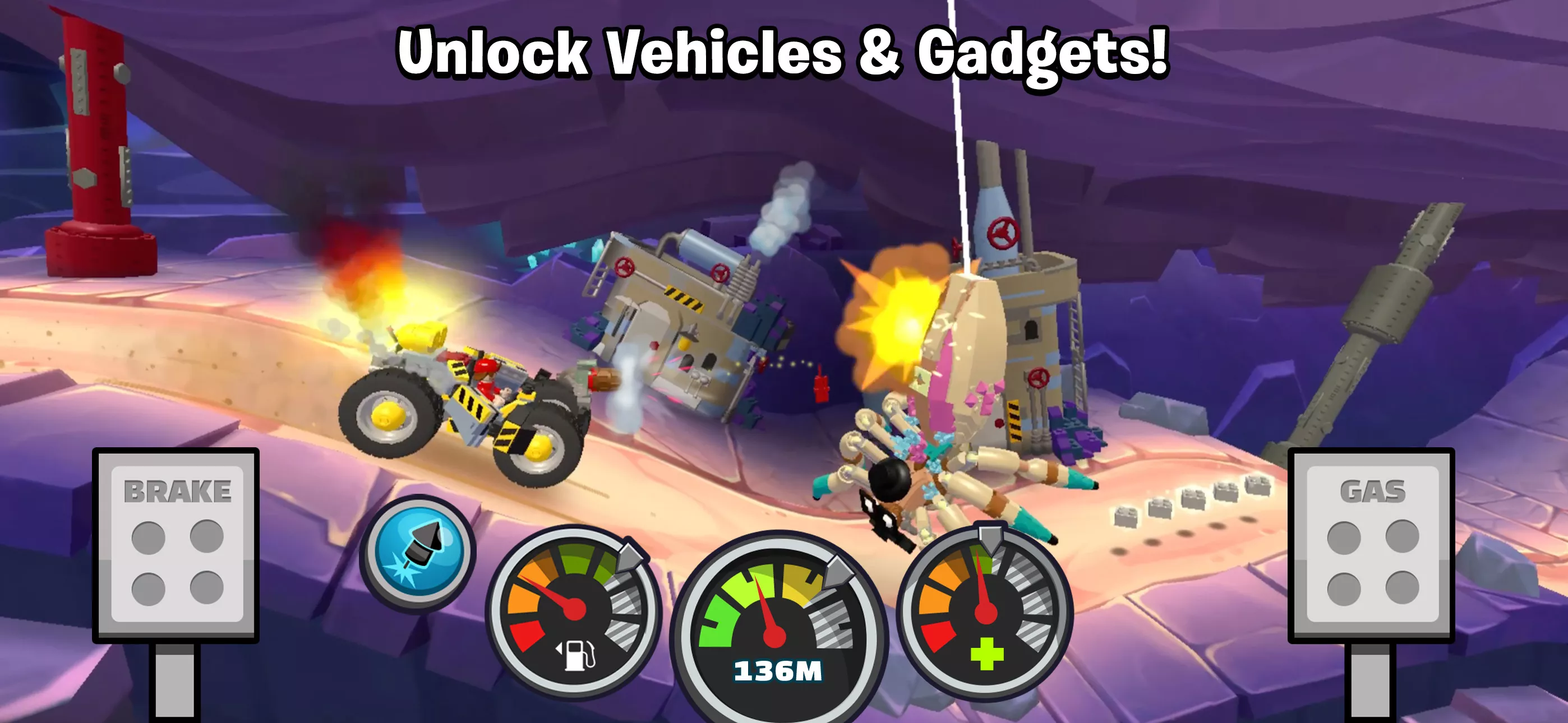 Скачать LEGO Hill Climb Adventures v1.0.3 APK (Мод меню)