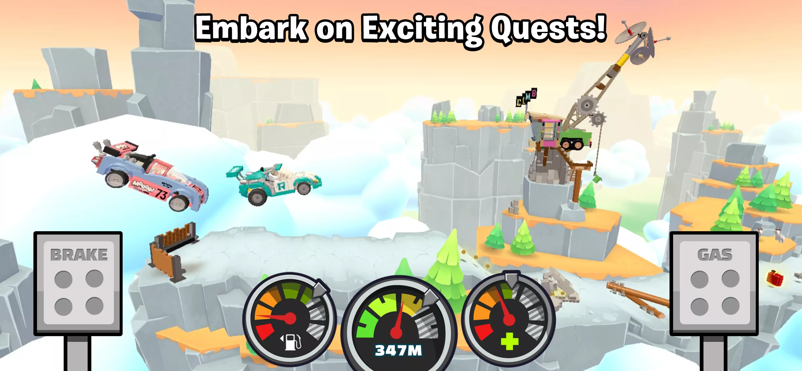 Скачать LEGO Hill Climb Adventures v1.0.3 APK (Мод меню)