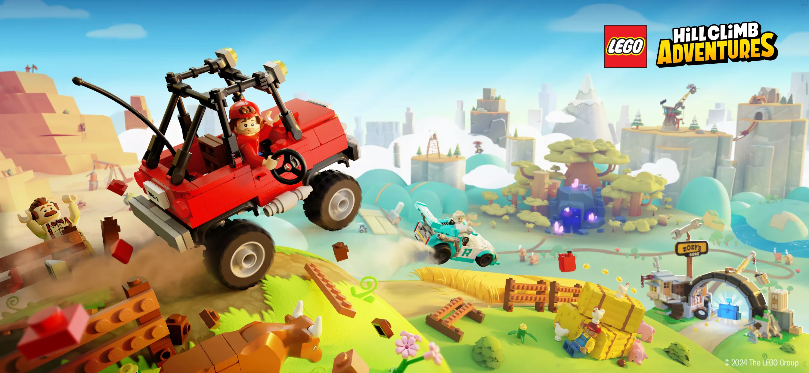 Скачать LEGO Hill Climb Adventures v1.0.3 APK (Мод меню)